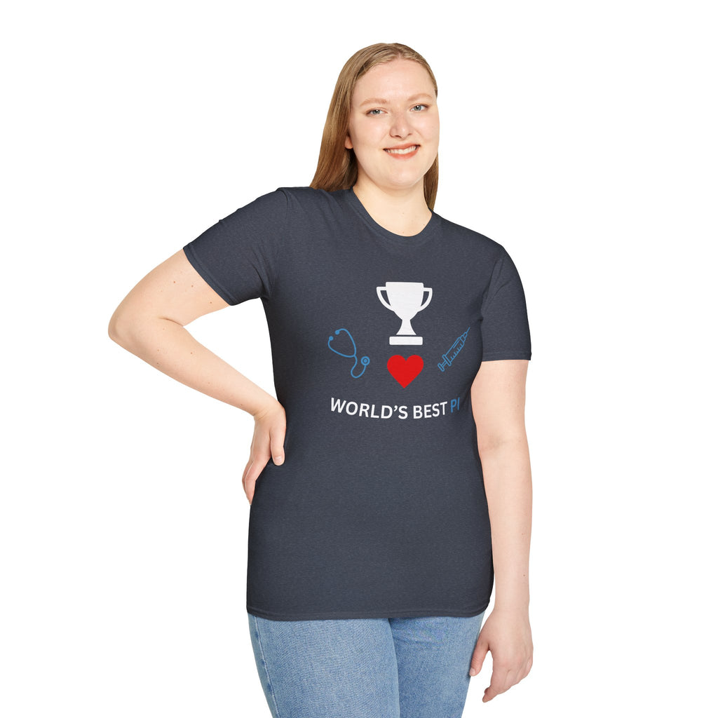 World's Best PI - Funny Unisex Softstyle T-Shirt